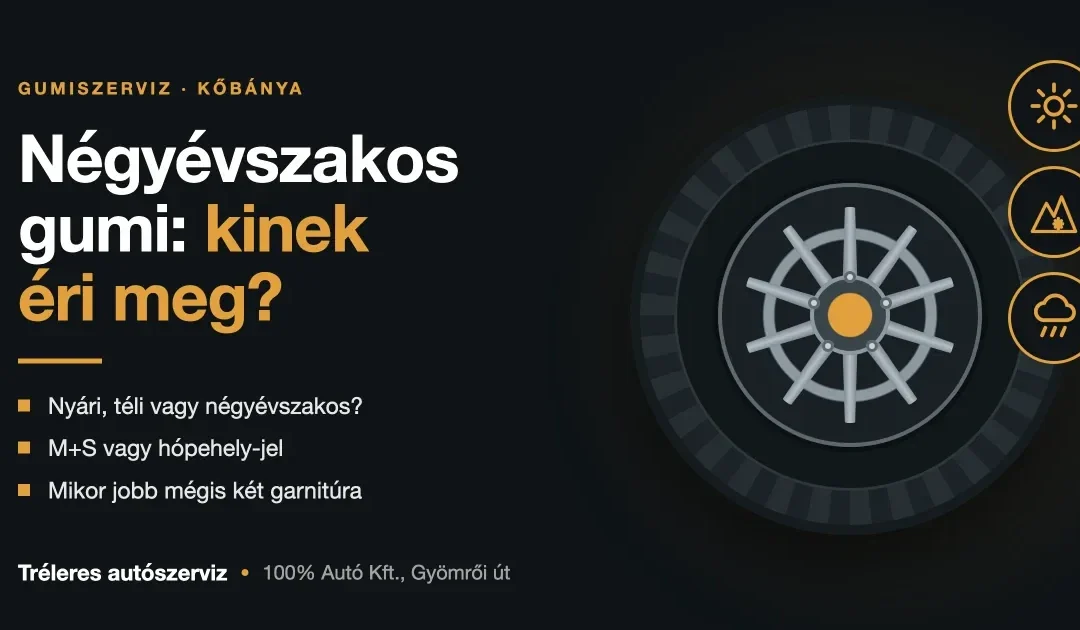 Négyévszakos gumi: kinek éri meg, és kinek nem?