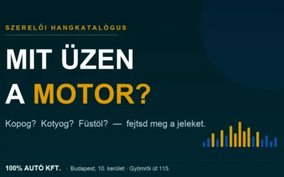 Kopog, kotyog, füstöl? Így fejtsd meg, mit üzen a motor!